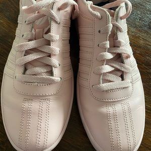 K-Swiss court sneaker in blush pink size 9